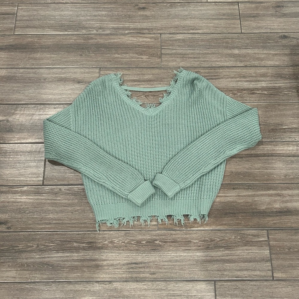 Rue21 Light Green Knit Sweater